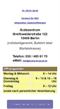 Mobile Screenshot of praxis-dr-jacob.de